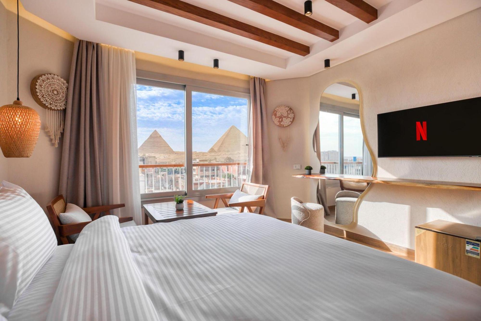 Galaxy Pyramids View Inn Kafrat al Jabal Ngoại thất bức ảnh