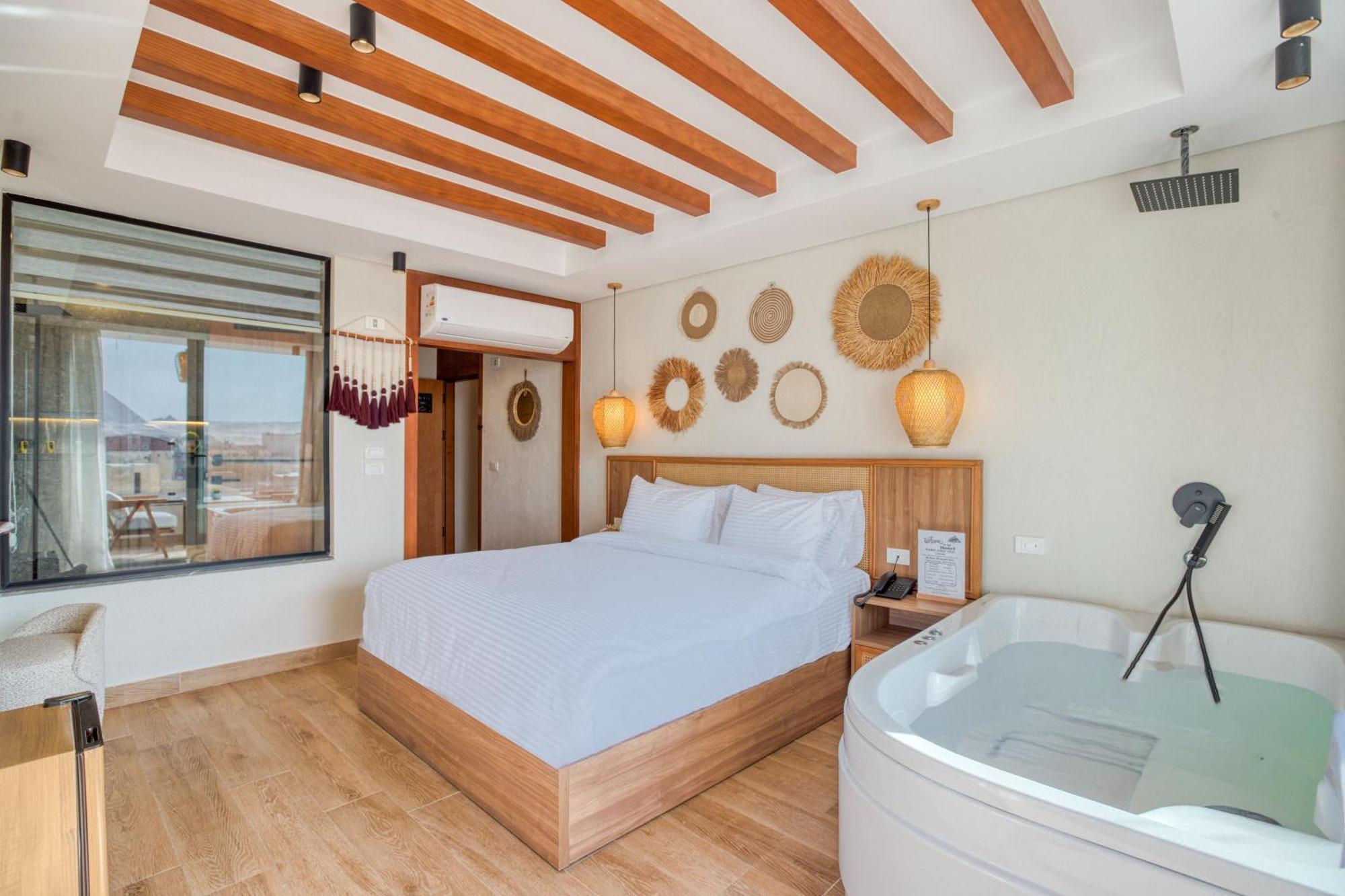 Galaxy Pyramids View Inn Kafrat al Jabal Ngoại thất bức ảnh
